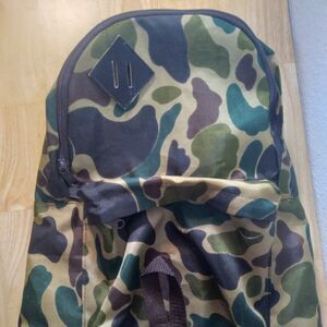 Vintage Stansport Camouflage Camo Bravo Day Pack Backpack